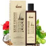 VCare 24 Herbs in 1 Kesh Virddhi Natural Herbal Hair Oil for Hair Growth and Hair Fall Control with Hibiscus, Coconut Oil and Bringraj 24 Natural Oils for Mens and Womens|Nourishes Scalp, Long and Thick hair - 100ml