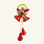 Specialyou.in Red Christmas Bell for Christmas Tree Decoration, Door Bells Ornaments Hanging, Christmas Decorations Items, Christmas Tree Decoration Pendant for Home Decor.