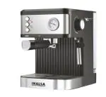 Inalsa Espressimo 15 |15 Bar Pressure|Double Shot System|Espresso,Cappuccino & Latte 2 Cups Coffee Maker (Black/Silver)