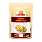 Ghotaram Bale Hannu Banana Namkeen Snack Chips wafers | Falahari FARALI Banana Chips Made In Ground Nut Oil With Goodness Of Malabar Black Pepper And Himalayan Pink Rock Salt-250*1Pack