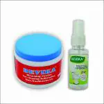 Devika Bleaching Powder 500gm Pack Plus Devika Toilet Seat Hygienizer Pocket pack (3 sets)