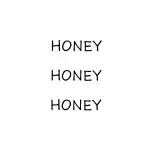 SIMPLY INKED New Honey Temporary Tattoo, Letter Tattoo for all (New honey tattoo)