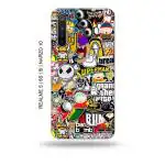 Tweakymod Printed Gta Dope Back Cover For Realme 5