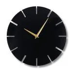 RAP CREATION Metallic Wall Clock for Home, Office, Living Room, Bedroom, Kids Room and Kitchen | Big Size Stylish Latest Home Decor | (Battery Included) (RCWC-38)