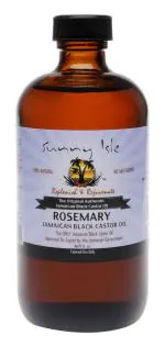 Sunny Isle Rosemary Jamaican Castor Oil, Black, 8 Oz Mielle