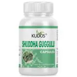 Kudos Shuddha Guggulu Capsules | Cardiac Management | 60 Capsules | GMP Certified
