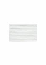 Mothercare muslins white pack of 12