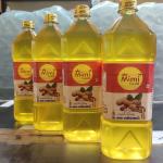 Mimi Gold Cold Pressed Groundnut Oil / Peanut Oil - (1 Litre * 4)