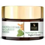 Good Vibes Sandalwood + Carrot Seed Brightening + Age Defying Night Cream (50 g)
