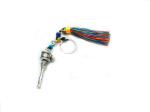 Astroghar Multicolor Tibetan Auspicious Buddhist Prayer Wheel Key Ring Chain
