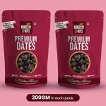 Ministry Of Nuts Premium Omani Dates 400g (pack of 2, Each 200g)