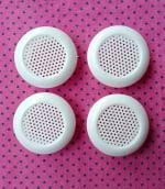 LJL Traders Exhaust fan/Wall Air Vent Cover And Mosquito Net dust controller white 1.5inch square 4p