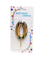 Hippity Hop Black Number Birthday Candle