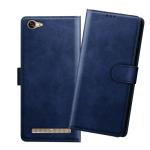 HANIRY Flip cover For Lava A77 flip cover / A77T flip cover / Blue