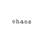 SIMPLY INKED Chaos Temporary Tattoo, Letter Tattoo for all (Chaos tattoo)