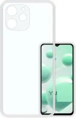 PAEDICON Back Cover for Lava Yuva 3 Pro (Transparent, Grip Case, Silicon, Pack of: 1)