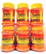 BHAKTI 2 SHAKTI MAKING WORSHIP SPECIAL Tulsi Kesar Chandan Ambar yukt Chandan kumkum Tilak Ashtagandh Powder (125gm) - 6 pieces | Kesar Tilak Pure Chandan Powder
