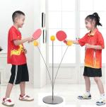 Pluspicks Table Tennis Trainer Indoor Outdoor Adults Teenagers Kids Toy Sports Toys for 4 5 6 8 Years Old Table Tennis Trainer Ping Pong Rackets and Balls Base Training Practice Set Rebound Rackets and Balls Base Training Practice Set games toys gifts