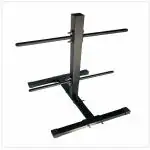 HASHTAG FITNESS Weight Plate Stand for Home Gym Weight Storage Equipment Gym Plate Stand