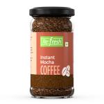 Re:fresh Mocha Instant Coffee 50 Gm | 100% Arabica | Premium Flavour Natural Freeze Dried Coffee | Medium Roast
