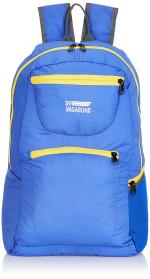 DE VAGABOND Blue Nylon School Backpack 12 L (Packable_ 1_ blue)