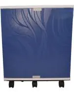 SHINE Wooden Inverter Battery Trolley Cabinet | Battery Box | Wooden Invertor Trolley for Battery, Inverter, ups Box for Home and Office | 4 Wheels Support | Load capacity-120kg(Blue Color)