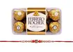 Food Library The Magic of Nature Rakhi Gift Hamper for Brother/ Bhaiya/ Bhabhi/ Kid (Ferreo Rocher)