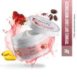 TryOnes Strawberry Cream(50gm), SPF 30, Daily Illuminating Face Moisturizer for Glowing Skin
