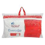 ReneusleepWhite Polyester Plain Rectangular Advanced Pillows for Adults, 16 x 24 inch (Pack of 2)