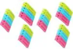 Fitaza Bag Sealing Clips Large, Medium, Small BPA Plastic Plastic Clips (Set of 36, Multicolor)