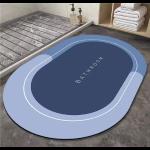 Gentle E Kart Anti Slip Mat for Bathroom Floor Mat Bathroom Door Mats Bath Mat(Blue)
