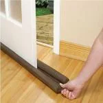 Door Seal Brown Under Door Twin Draft Stopper