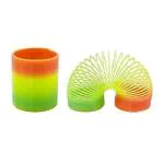 YOOKO 2 Pcs Rainbow Magic Spring Fun Playing Set Slinky Spring Toys for Kids Fun Playing Time Spring Toy for Kids (Pack of 2)