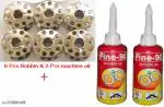 ARY&ASY 8 pcs combo ( 6 pcs bobbin & 2 pcs machine oil)