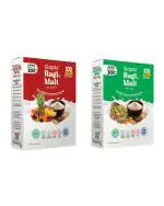 Gaplu Mix Fruit and Mix Veg Ragi Malt 600g (Pack of 2)