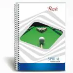 Rush Note Books A4 Size 300 Pages Spiral Notebook Unruled (Pack of 2) - Spiral note books Unruled Register