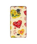 Casotec Hearts Design Printed Silicon Soft TPU Back Case Cover for Swipe Elite 2 plus