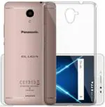 Leyon Transparent Rubber Back Cover For Panasonic Eluga A3