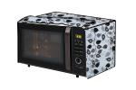 The Furnishing Tree Petals Pattern Onida 23 L Microwave Oven Cover Grey