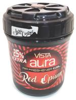Resil Vista Aura - Red Opium gel Based Car Air Freshener 100 g