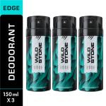 Edge Deodorant for Men, Long Lasting Refreshing Every day Wear Fragrance, Pack of 3 (150ml each)