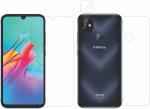 Gs Smart Front And Back Tempered Glass For Infinix Smart Hd 2021, X612B, Smart Hd 2021 (Pack Of 3)