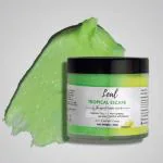 Leal Cosmetics Sugar Green Tea Body Scrub Deep Exfoliation, Dead Skin Remover Scrub, Tan Removal and Blackhead Remover 100 g