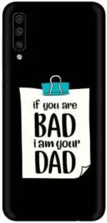 instyler Samsung A50 PRINTED SKIN STICKER DECAL LAMINATION (PERFECT FIT/ONLY BACK/MATTE FINISH)