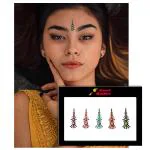 Comet Busters Multi Color Designer Bridal Bindi (BIN001)