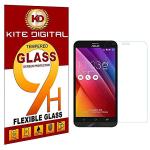 Kite Digital Asus Zenfone GO 5.0 Premium Tempered Glass Screen Protector Slim 9H Hardness 2.5D