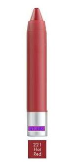 AVARS Hot Red 221 Stain Matte Lipstick for Professionals, 6 ml