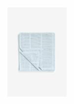 Mothercare essentials cot bed cellular blanket blue