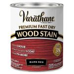 Rust-Oleum Varathane 307414 Premium Fast Dry Wood Stain BARN RED, Quart (946ml)