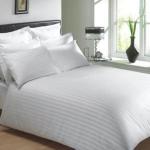Kuber Industries White Satin Pillow Cover